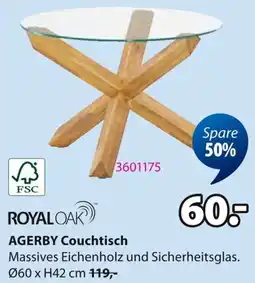 Jysk ROYAL OAK AGERBY Couchtisch Angebot