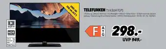 MEDIMAX Telefunken tv43uh7075 Angebot