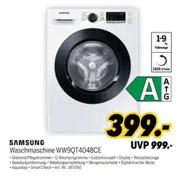 MEDIMAX Samsung waschmaschine ww9qt4048ce Angebot