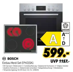 MEDIMAX Bosch einbau herd-set eph21sk1 Angebot