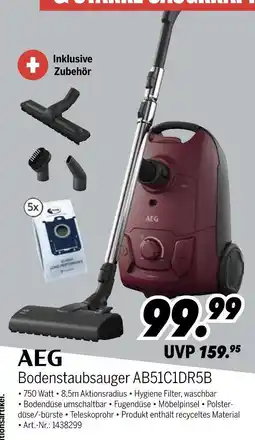 MEDIMAX Aeg bodenstaubsauger ab51c1dr5b Angebot