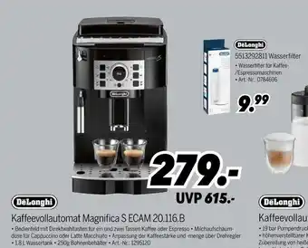 MEDIMAX Delonghi kaffeevollautomat magnifica s ecam 20.116.b Angebot