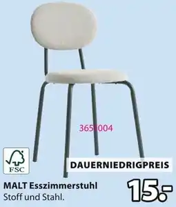 Jysk MALT Esszimmerstuhl Angebot