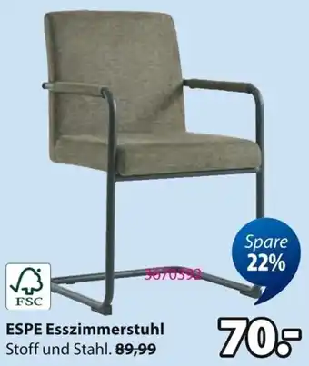 Jysk ESPE Esszimmerstuhl Angebot