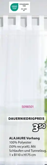 Jysk ALAJAURE Vorhang Angebot