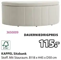 Jysk KAPPEL Sitzbank Angebot