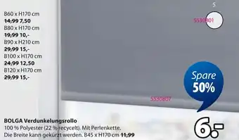 Jysk BOLGA Verdunkelungsrollo Angebot