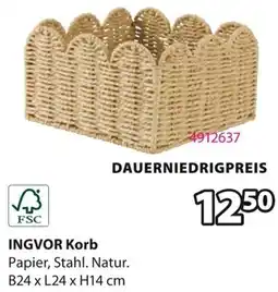 Jysk INGVOR Korb Angebot