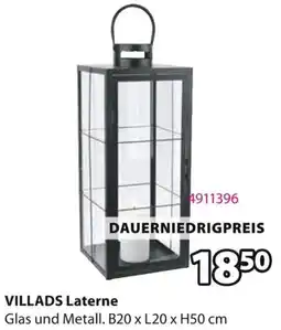 Jysk VILLADS Laterne Angebot