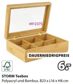 Jysk STORM Teebox Angebot