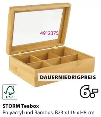 Jysk STORM Teebox Angebot