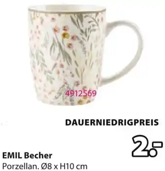 Jysk EMIL Becher Angebot