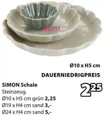Jysk SIMON Schale Angebot