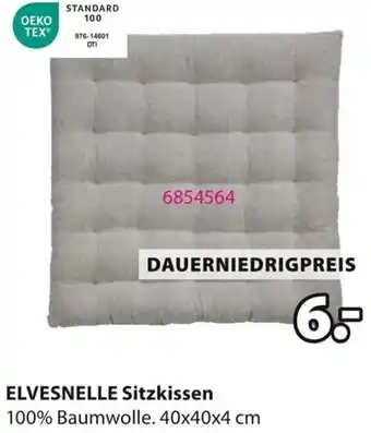 Jysk ELVESNELLE Sitzkissen Angebot
