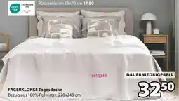 Jysk FAGERKLOKKE Tagesdecke Angebot