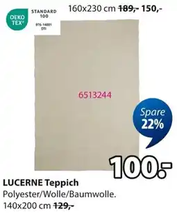 Jysk LUCERNE Teppich Angebot