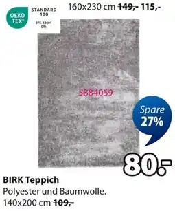 Jysk BIRK Teppich Angebot