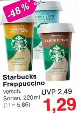 Wiglo Wunderland Starbucks Frappuccino Angebot