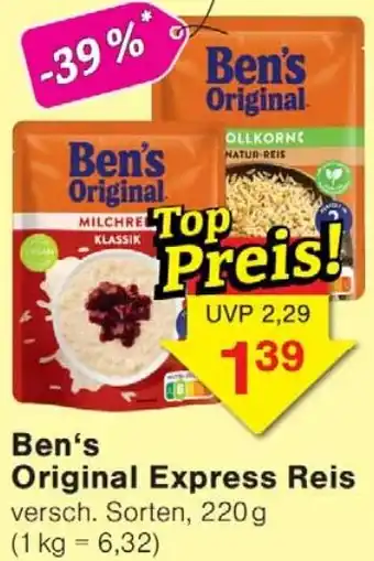Wiglo Wunderland Ben's Original Express Reis Angebot