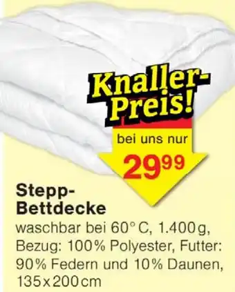Wiglo Wunderland Stepp- Bettdecke Angebot