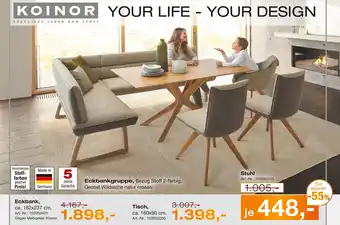 Möbel Inhofer Koinor eckbank Angebot