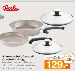 Möbel Inhofer Fissler pfannen-set 'ceratal comfort', 4-tlg Angebot