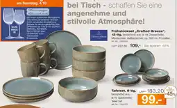 Möbel Inhofer Villeroy & boch frühstückset 'crafted breeze' Angebot