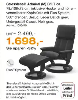Möbel Inhofer Stressless sessel admiral (m) Angebot
