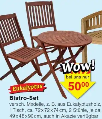 Wiglo Wunderland Bistro-Set Angebot