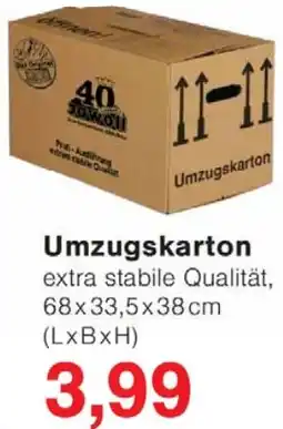Wiglo Wunderland Umzugskarton Angebot
