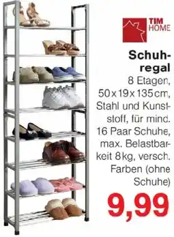 Wiglo Wunderland Schuhregal Angebot