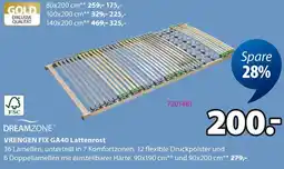 Jysk DREAMZONE VRENGEN FIX GA40 Lattenrost Angebot