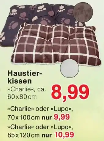 Wiglo Wunderland Haustierkissen Angebot