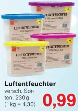 Wiglo Wunderland Luftentfeuchter Angebot