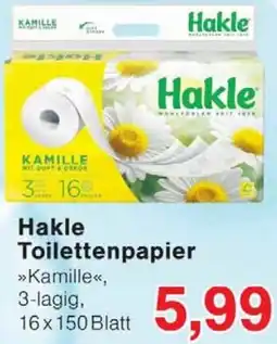 Wiglo Wunderland Hakle Toilettenpapier Angebot