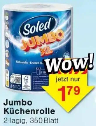Wiglo Wunderland Jumbo Küchenrolle Angebot