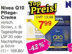 Wiglo Wunderland Nivea Q10 Pflege Creme Angebot