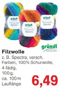 Wiglo Wunderland gründl Filzwolle Angebot
