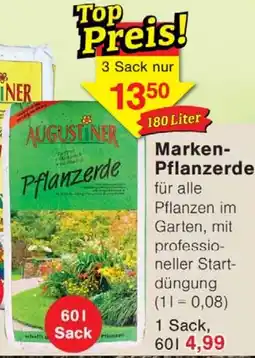 Wiglo Wunderland AUGUSTINER Marken Pflanzerde Angebot