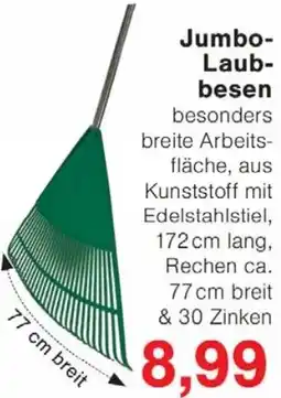 Wiglo Wunderland Jumbo Laubbesen Angebot