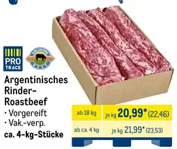 METRO Argentinisches Rinder- Roastbeef Angebot
