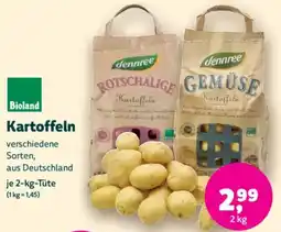 Biomarkt dennree Kartoffeln Angebot