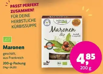 Biomarkt Maronen Angebot