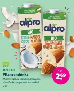 Biomarkt ALPRO BIO Pflanzendrinks Angebot