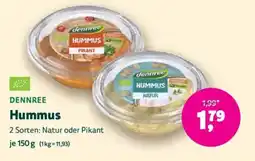 Biomarkt DENNREE Hummus Angebot