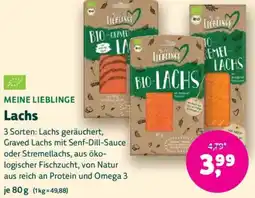 Biomarkt MEINE LIEBLINGE Lachs Angebot
