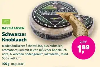 Biomarkt BASTIAANSEN Schwarzer Knoblauch Angebot