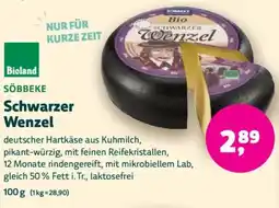 Biomarkt SÖBBEKE Schwarzer Wenzel Angebot