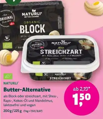 Biomarkt NATURLI' Butter-Alternative Angebot