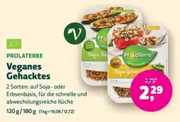 Biomarkt PROLATERRE Veganes Gehacktes Angebot